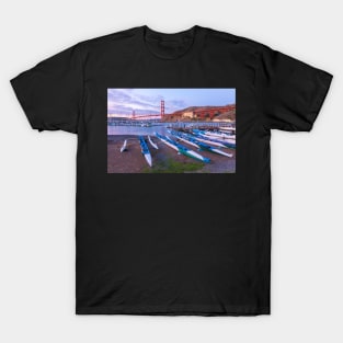Canoes and Golden Gate T-Shirt